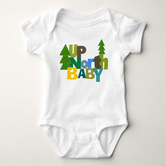 UpNorth Baby Strampler (Vorderseite)