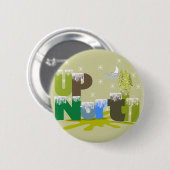 UpNorth - Geschenke und Bekleidung Button (Vorne & Hinten)