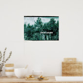 UpNorthNess Poster (Küche)