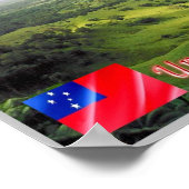 Upolu Island - Samoa - Poster (Ecke)