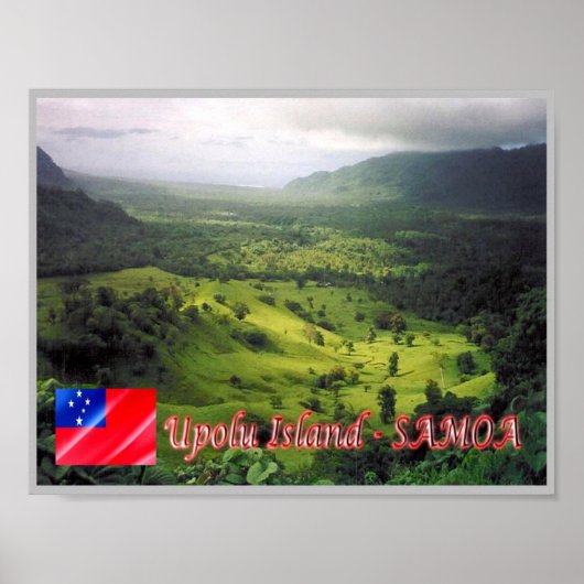 Upolu Island - Samoa - Poster (Vorne)
