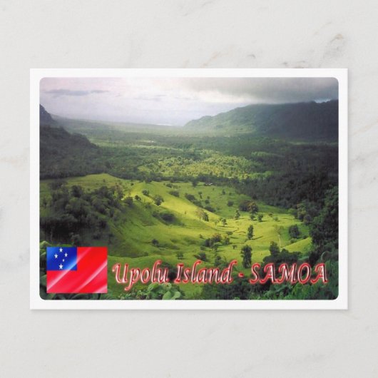 Upolu Island - Samoa - Postkarte (Vorderseite)