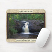 Upper Amnicon Falls mousepad (Mit Mouse)