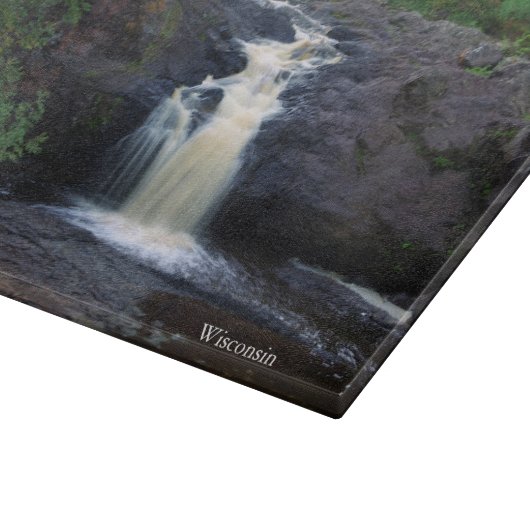 Upper Amnicon Falls Schnittplatine Schneidebrett (Ecke)