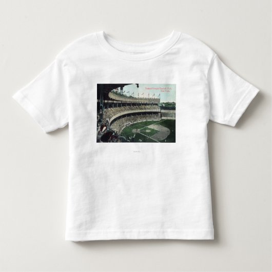 Upper Bleacher View of Nat'l League Baseball Par Kleinkind T-shirt (Vorderseite)
