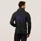 Upper Dimension of Universes Men's Zip-Up Hoodie (Schwarz voll)
