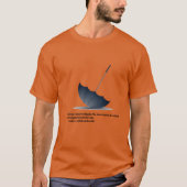 Upper Down Regenschirm T-Shirt (Vorderseite)