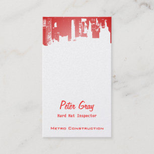 Upper Downtown Mitternacht New Gray Dient Visitenkarte