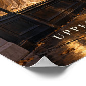 Upper East Side Atelier Abend Poster (Ecke)