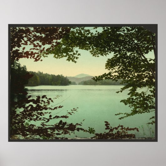 Upper Loon Lake, Adirondacks, New York Poster (Vorne)