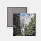 Upper & Lower Yosemite Falls, Yosemite National Pk Magnet (Vorderseite/Rückseite)
