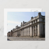 Upper Merrion Street, Dublin Irland Postkarte (Vorne/Hinten)