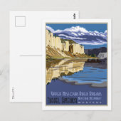 Upper Missouri River Breaks, Nationaldenkmal Postkarte (Vorne/Hinten)