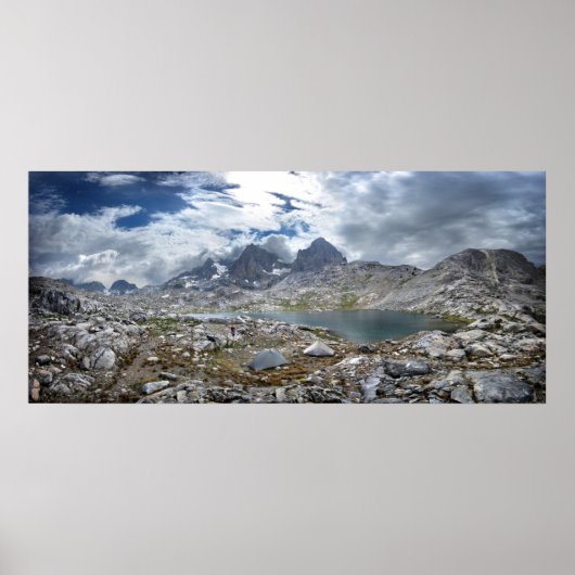 Upper Nydiver Lake Under Mt Ritter - Sierra Poster (Vorne)
