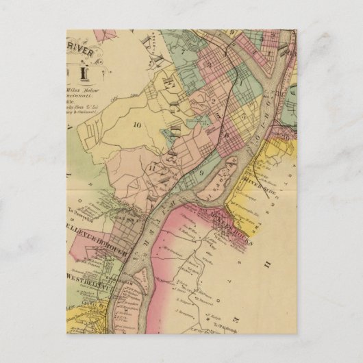 Upper Ohio River and Valley 10 Postkarte (Vorderseite)