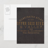 Upper Ohio River and Valley 11 Postkarte (Vorne/Hinten)