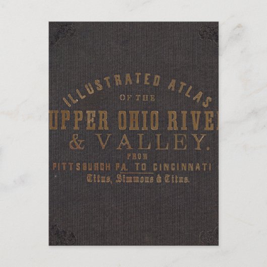 Upper Ohio River and Valley 11 Postkarte (Vorderseite)