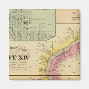 Upper Ohio River und Valley 8 Magnet