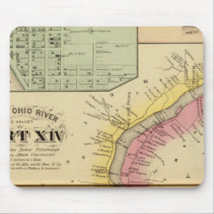 Upper Ohio River und Valley 8 Mousepad