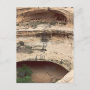 Upper Rock Wohnung in Mesa Verde Postkarte