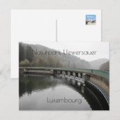 Upper Sure Natural Park, Luxemburg Postkarte (Vorne/Hinten)