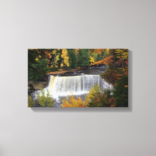 Upper Tahquamenon Falls canvas print Leinwanddruck (Vorderseite)