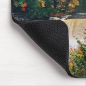Upper Tahquamenon Falls fall mousepad (Ecke)