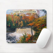 Upper Tahquamenon Falls fall mousepad (Mit Mouse)