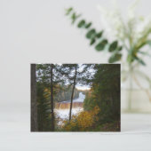 Upper Tahquamenon Falls, Herbst, Michigan Postkarte (Stehend Vorderseite)