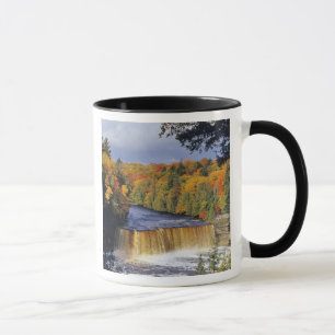 Upper Tahquamenon Falls in UP Michigan im Herbst Tasse