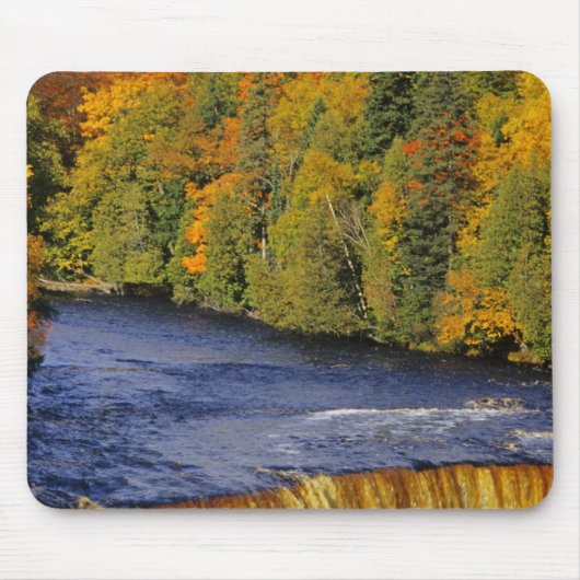 Upper Tahquamenon Falls in UP Michigan Mousepad (Vorne)