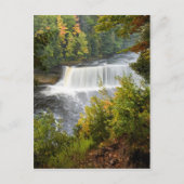 Upper Tahquamenon Falls Postkarte (Vorderseite)