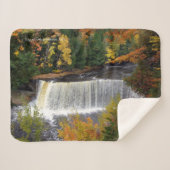 Upper Tahquamenon Falls sherpa Decke Sherpadecke (Vorderseite (Horizontal))