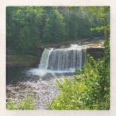 Upper Tahquamenon Falls Staat Park, MI Glasuntersetzer (Vorderseite)