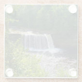 Upper Tahquamenon Falls Staat Park, MI Glasuntersetzer (Rückseite)