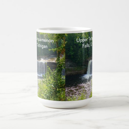 Upper Tahquamenon Falls Staat Park, MI Kaffeetasse (Mittel)