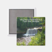 Upper Tahquamenon Falls Staat Park, MI Magnet (Vorderseite/Rückseite)
