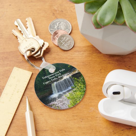 Upper Tahquamenon Falls Staat Park, MI Schlüsselanhänger (Schreibtisch)