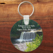 Upper Tahquamenon Falls Staat Park, MI Schlüsselanhänger (Vorderseite)