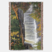 Upper Tahquamenon Falls werfen Decke (Vorderseite Vertikal)