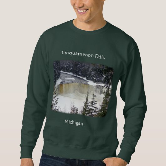 Upper Tahquamenon Falls winter Shirt (Vorderseite)