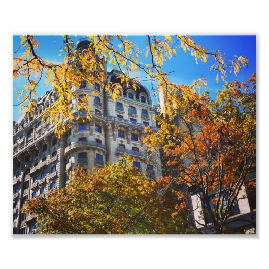 Upper West Side Apartment Gebäude Broadway NYC Fotodruck (Vorne)