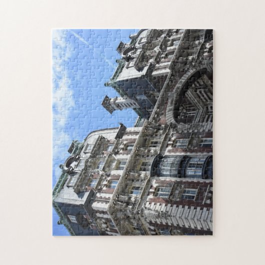 Upper West Side Apartment Gebäude NYC Puzzle (Vertikal)