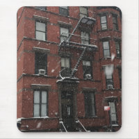 Upper West Side Brownstone Fire Escape NYC Schnee