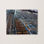 Upper West Side Icicles New York City Winter NYC Puzzle (Horizontal)