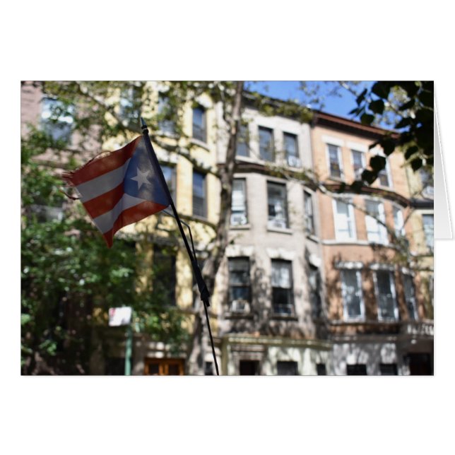 Upper West Side NYC Puerto Rican Pride New York (Vorderseite (Horizontal))