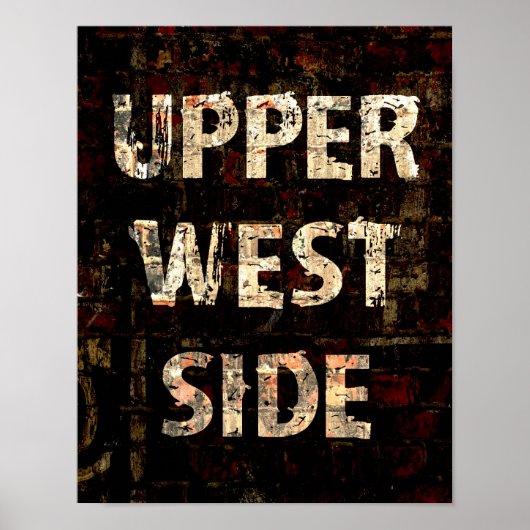 Upper West Side Poster (Vorne)