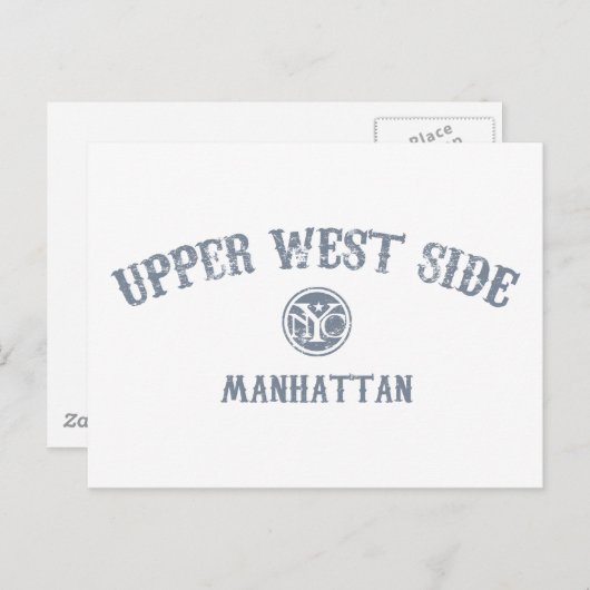 Upper West Side Postkarte (Vorne/Hinten)