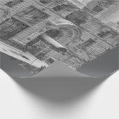 Upper West Side Winter Wrapping Paper Geschenkpapier (Ecke)