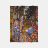 Upper Whiteoak Falls, Shenandoah National Park, VA Fleecedecke (Vorderseite)